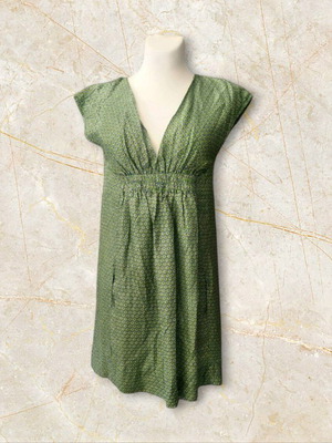 Silk summer dress like new, multicolor, size S