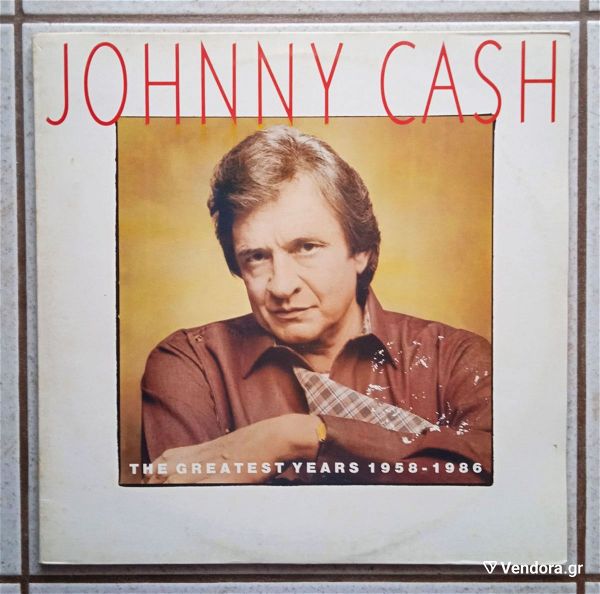 JOHNNY CASH  -  The Greatest Years 1958 - 1986 2plos diskos viniliou Country Rock