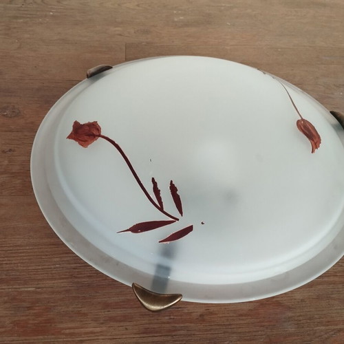 Ceiling light glass used