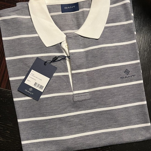 Gant polo new, size L, grey