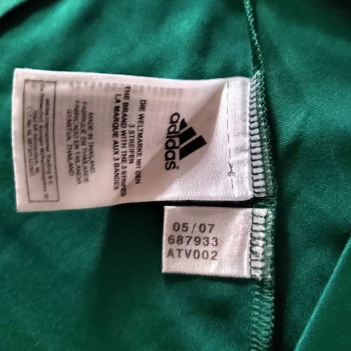 Panathinaikos Authentic Vintage 2007-08 Football Jersey Papadopoulos #11 Large