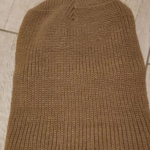 Wool hat new, winter, beige