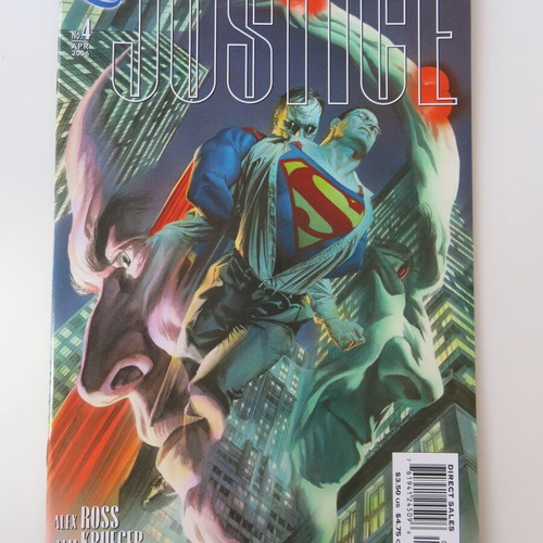 Justice complete set #01-12 near mint, Alex Ross art, English