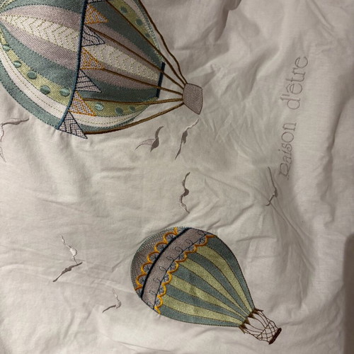 Baby cotton duvet like new 1.48x1.20