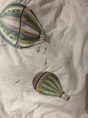 Baby cotton duvet like new 1.48x1.20