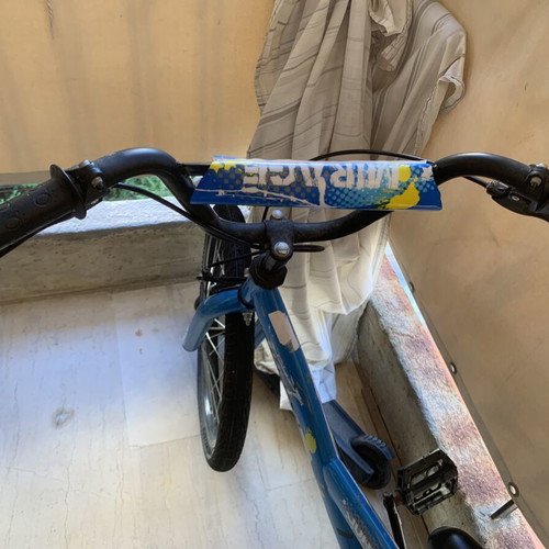 Bicycle like new, city type, blue, men's, age 6-8