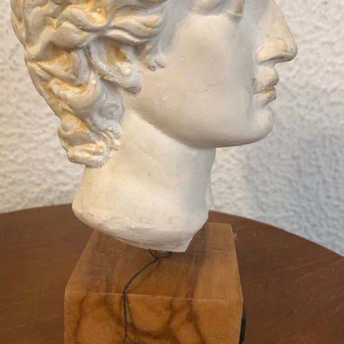 Alexander the Great decorative head used