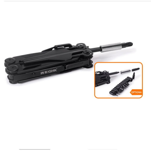 15 in 1 Portable EDC Multi Tool with Bits Set and Carry Bag