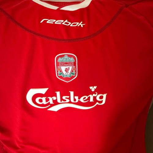 Liverpool F.C. Retro Home Jersey 2002-2003 Season Large Like New