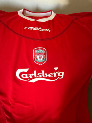 Liverpool F.C. Retro Home Jersey 2002-2003 Season Large Like New