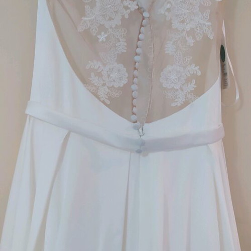 Wedding dress Bianco new, ecru and white
