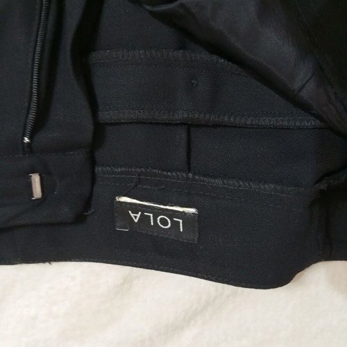 Black fabric pants Lola used, size XS