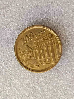 Spain 100 Pesetas Coin 1994 used