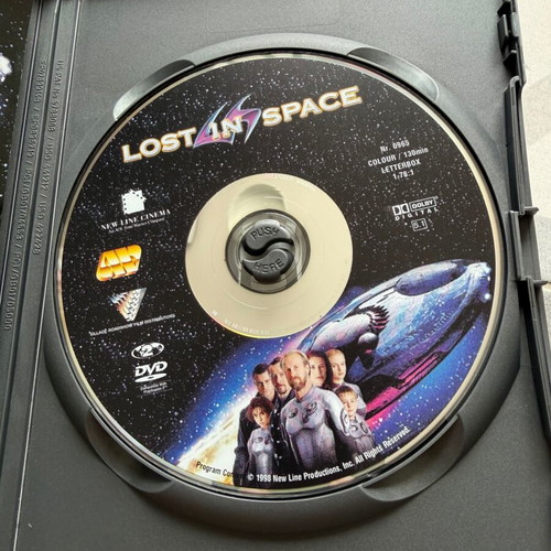 Lost in Space DVD like new with Greek and English subtitles