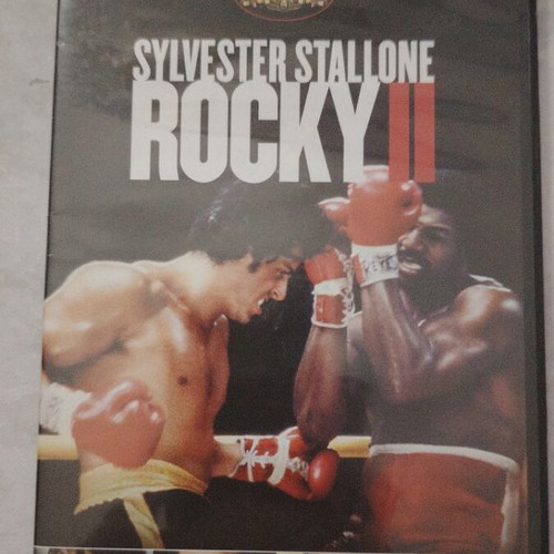 Rocky DVD set of 3 like new with Greek subtitles