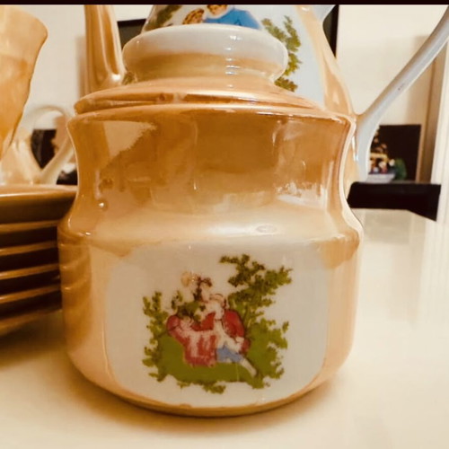 Original porcelain set new