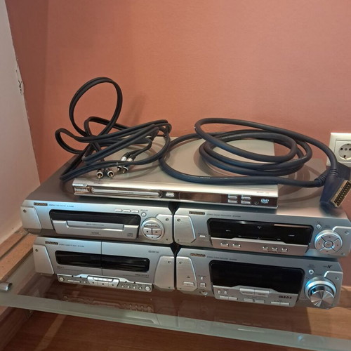 Ηχοσύστημα Technics SC-EH590 σαν καινούργιο με 8 κομμάτια