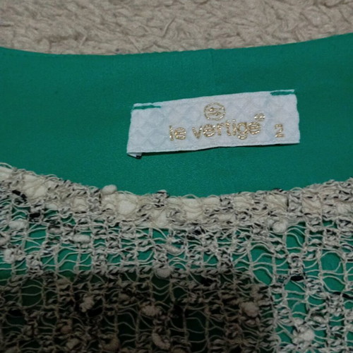 Graphic dress new, multicolor turquoise size M