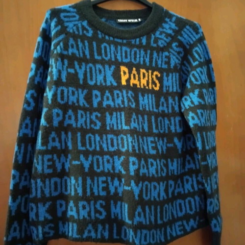 Terranova sweater black blue like new