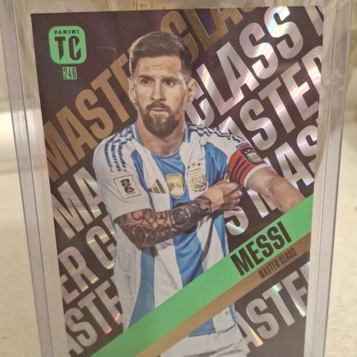 Lionel Messi Masterclass Panini card