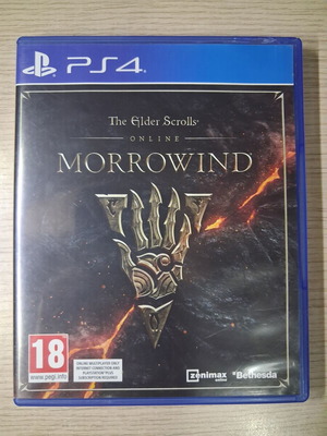 The Elder Scrolls Online Morrowind PS4 game