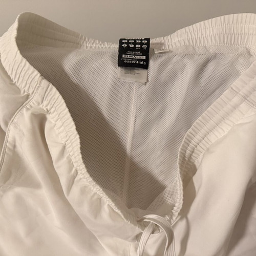 Adidas shorts, white, size L, dri fit