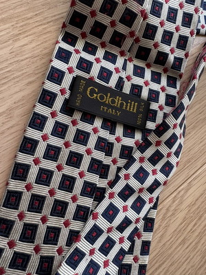 Goldhill Silk Tie like new