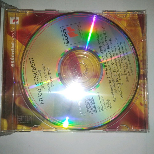 Franz Schubert Symphony n.8 & n.9 CD used, classical