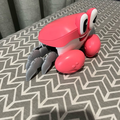 Walking Crab Baby Toy like new with sound and colors