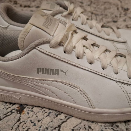 Puma sneakers used, size 38, white