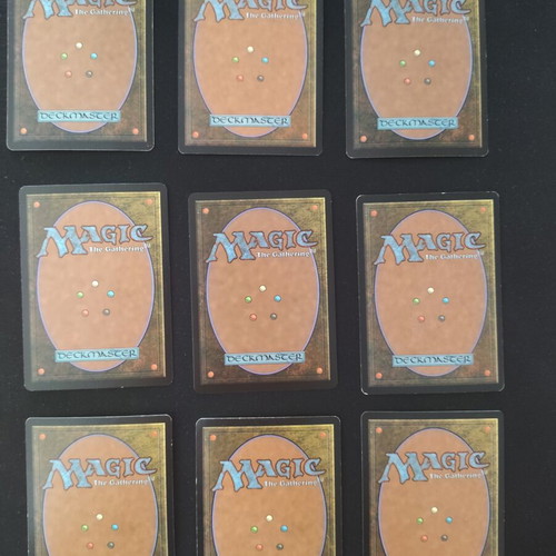 Vintage Foil Magic: The Gathering Cards used