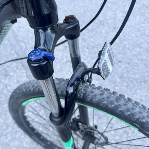 Peugeot M02 Mountain Bike MTB, black and green