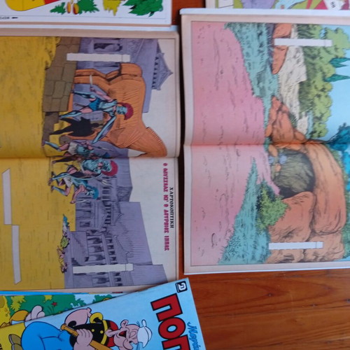 Megalos Popay comics new, set of 11 issues 146-156