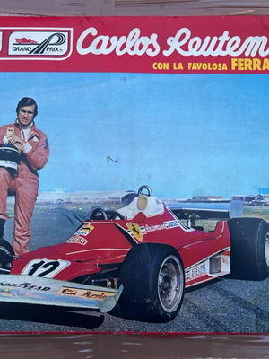 Polistil Grand Prix "Carlos Reutemann" σε Ferrari 312 T2 1976 μεταχειρισμένο 1:43