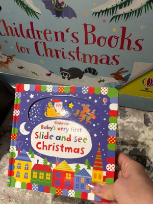 Baby's Very First Slide and See Christmas new book
