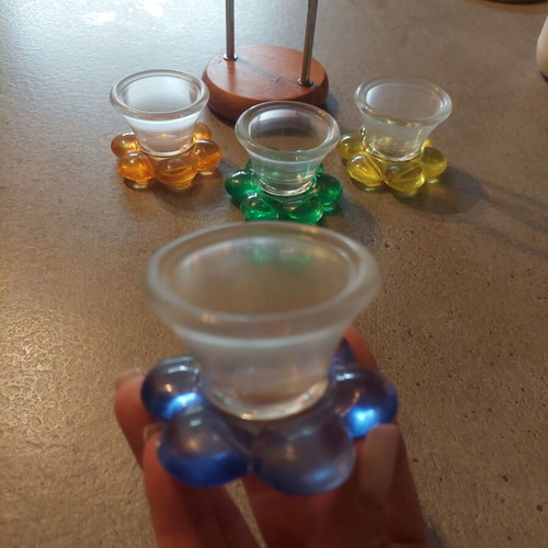 Family egg holder set used, minimally used condition