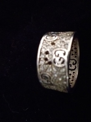 Silver Dolce Gabbana wedding ring used