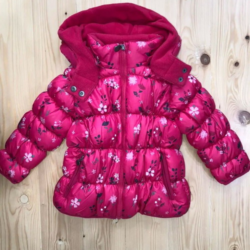 ButterFlowers padded jacket for 6 years Blue Seven new