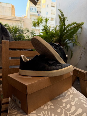 Veja Recife Velcro used black custom sneakers size 43
