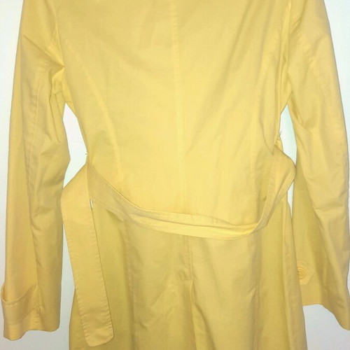 Toi&Moi trench coat like new, spring, size Small, yellow