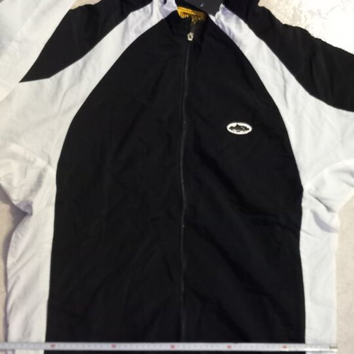Corteiz Alcatraz windbreaker jacket black and white, size M