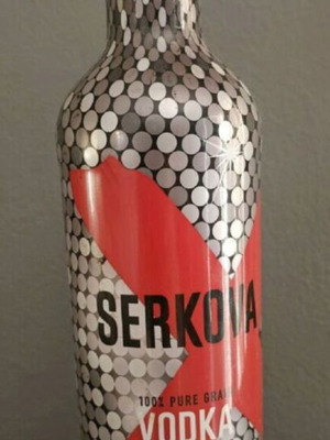 Serkova Xmas edition collectible empty bottle like new