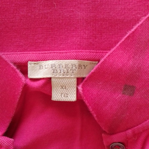 Burberry Brit Polo women's XL used, pink