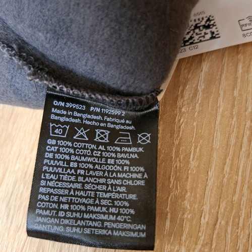 Baby cotton grey salopette H&M new, size 50