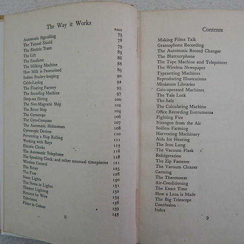 The Way It Works old English book 1944 used, hardcover