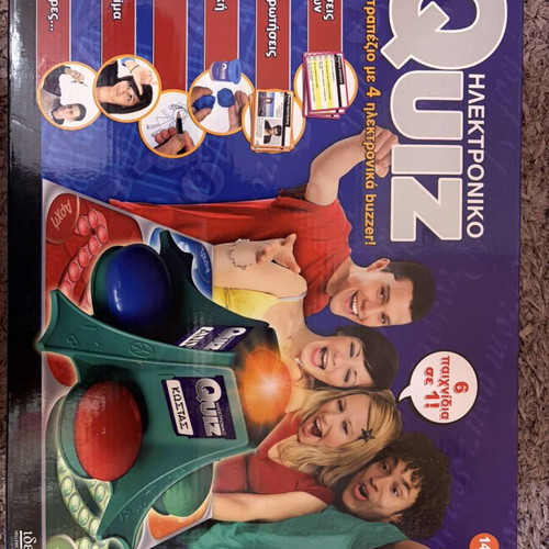 Electronic Quiz with 4-button buzzer like new