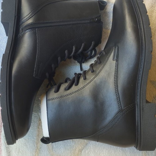 Marco Tozzi men's leather boots No 43, black