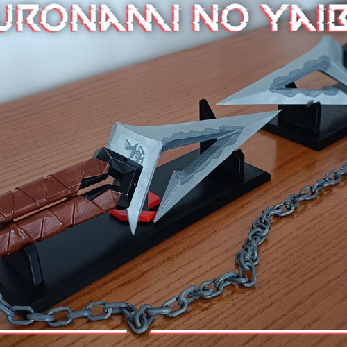 Valorant Kuronami knife replica new 3D printed 2x30cm