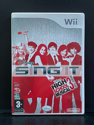 Sing It High School Musical 3 Nintendo Wii game used