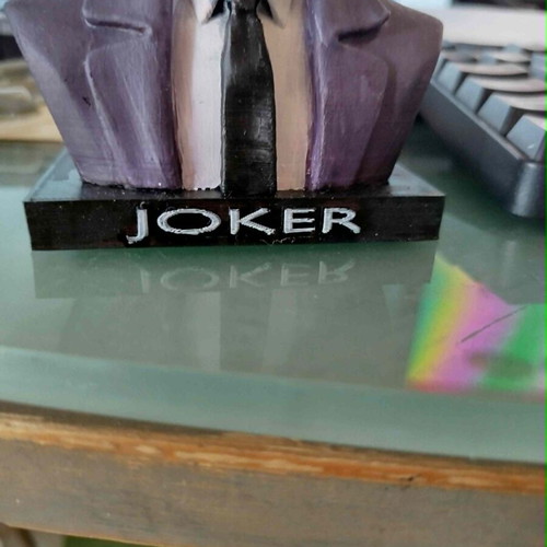 Joker Bust figure new, 12x8x8 cm, PLA material by NP Studios Reality